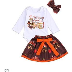 Matching set for thanksgiving